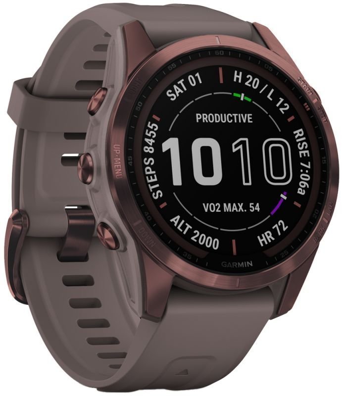 Garmin Fenix 7S SAPPHIRE SOLAR – GPS Multisport Smartwatch – Bild 3