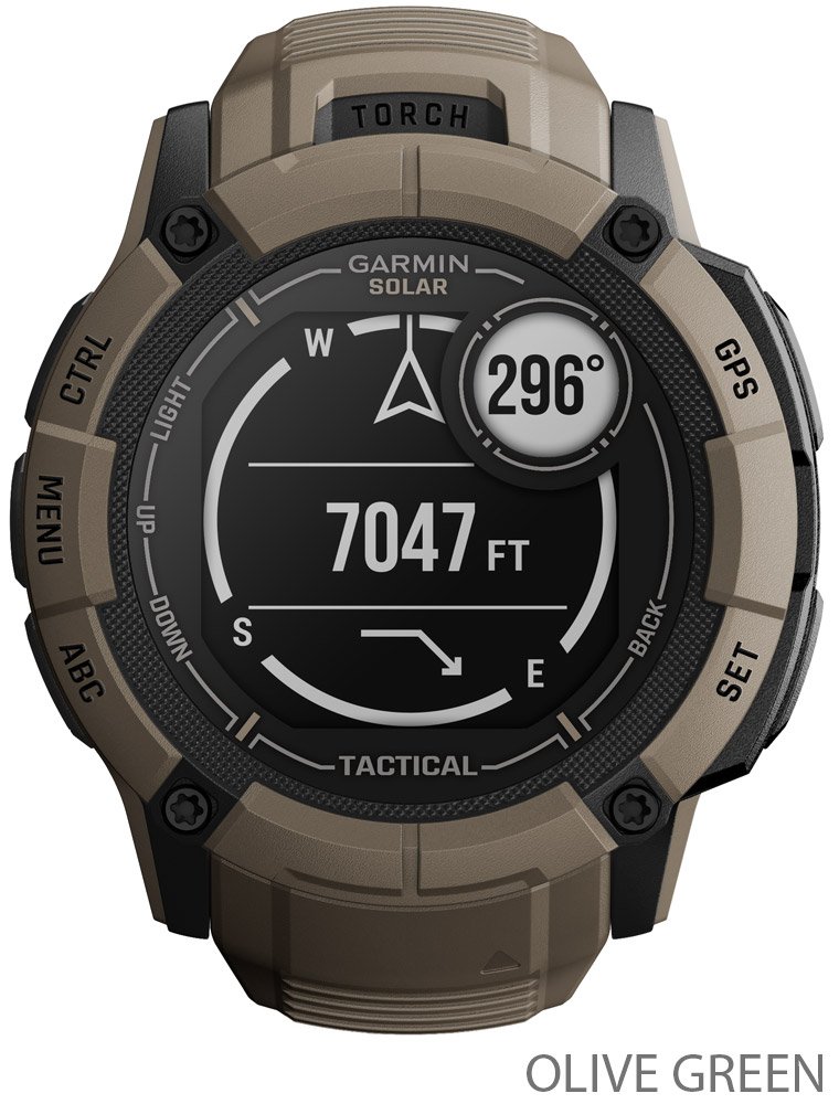 Garmin Instinct® 2X Solar Tactical Edition – GPS Multisport Smartwatch – Bild 2