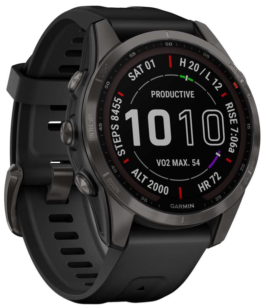 Garmin Fenix ​​7S SAPPHIRE SOLAR – GPS-Multisport-Smartwatch