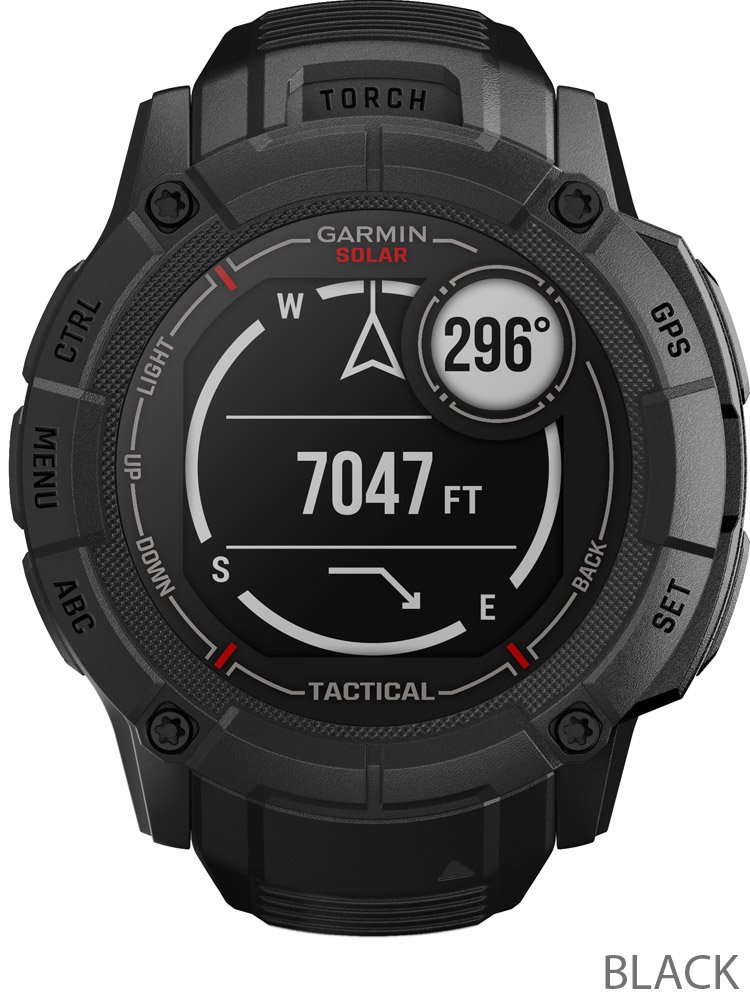 Garmin Instinct® 2X Solar Tactical Edition – GPS-Multisport-Smartwatch