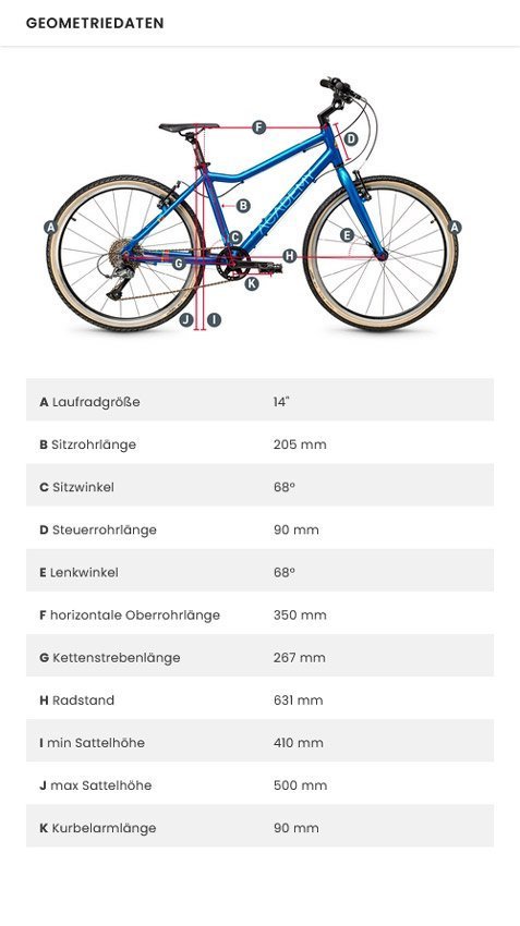 ACADEMY Grade 2 Kinderfahrrad – Bild 4