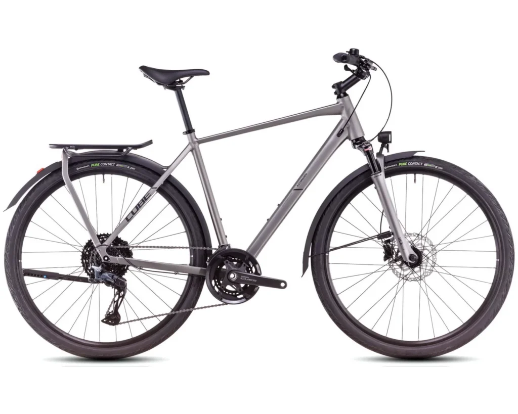 Kathmandu EXC – Trekkingrad 2026 | grau/schwarz, 28 Zoll – Größe S