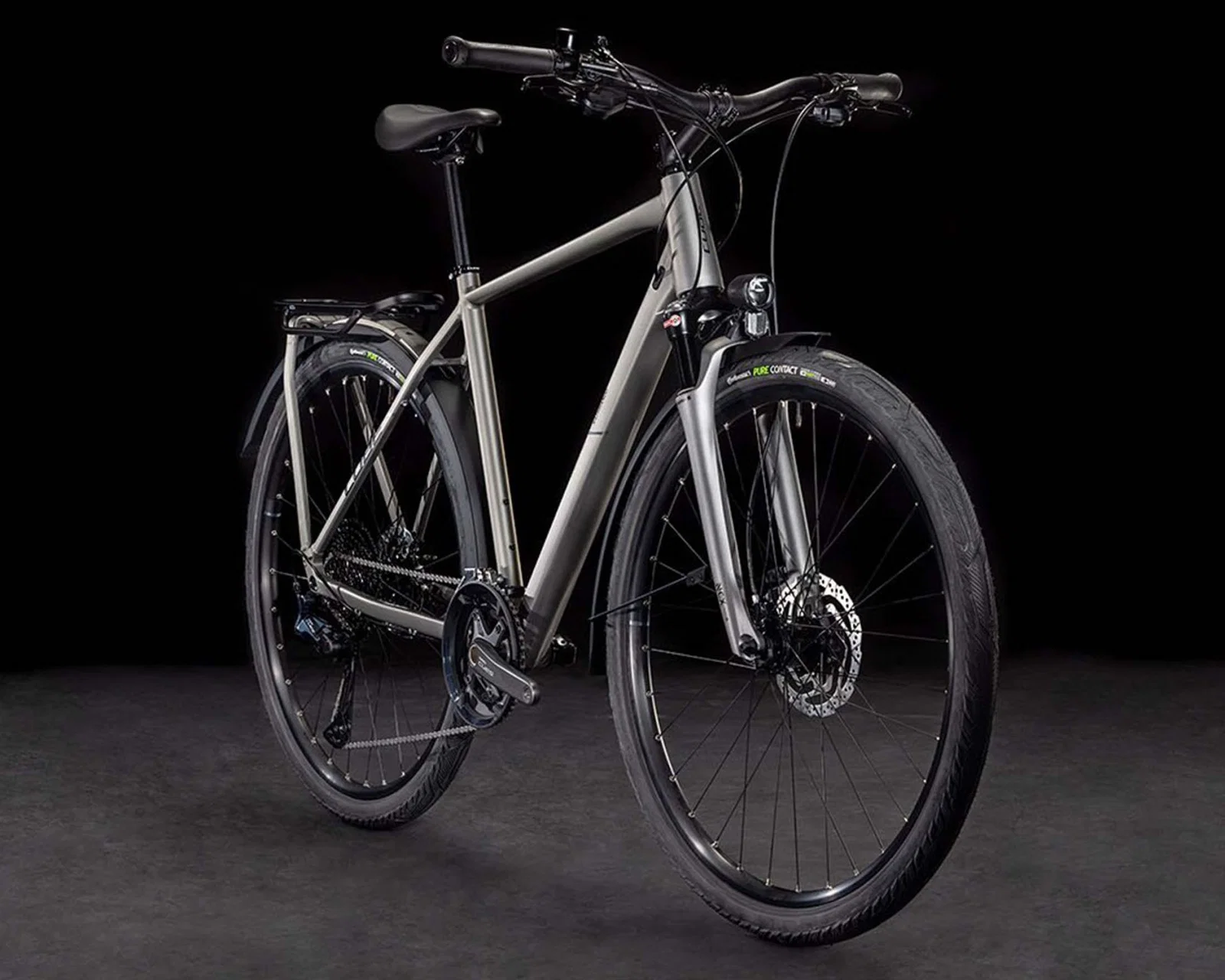 Kathmandu EXC – Trekkingrad 2026 | grau/schwarz, 28 Zoll – Größe S – Bild 2
