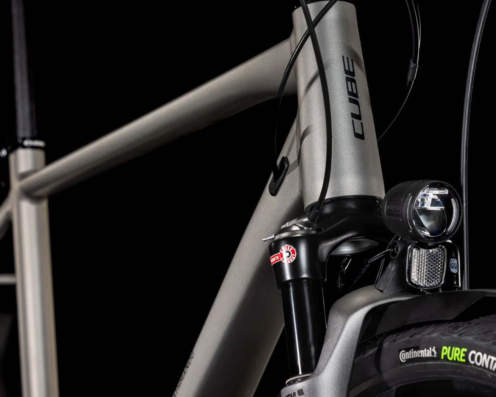 Kathmandu EXC – Trekkingrad 2026 | grau/schwarz, 28 Zoll – Größe S – Bild 3