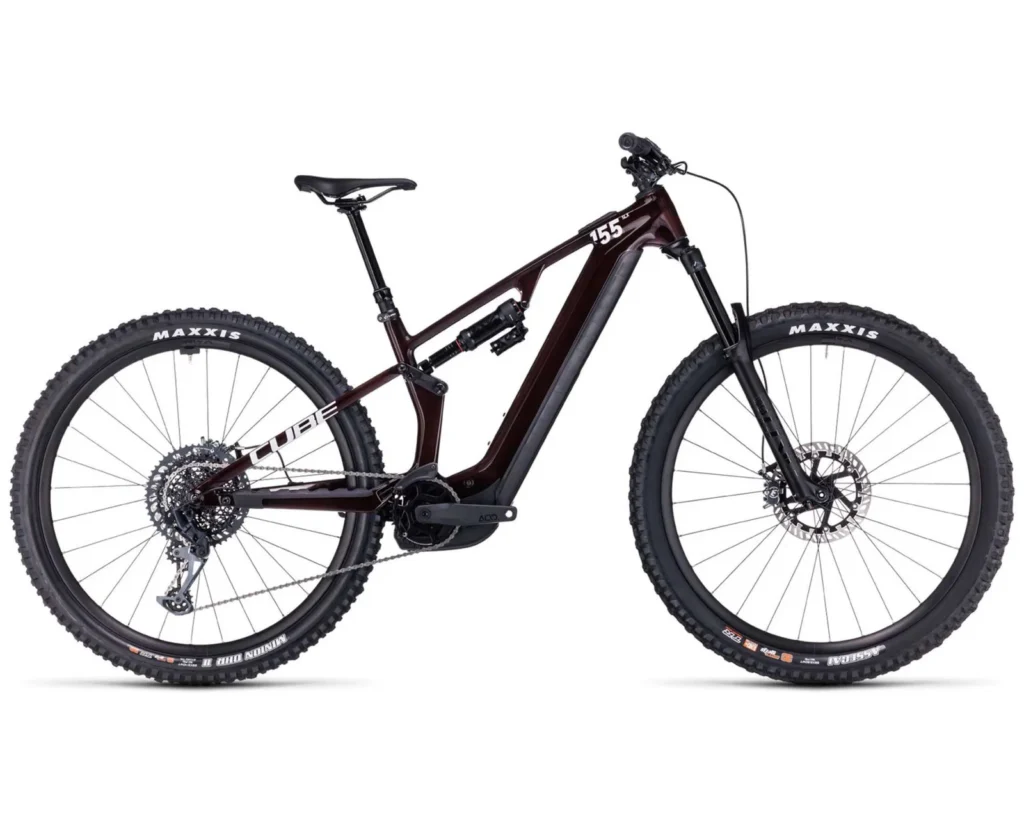 Stereo Hybrid ONE55 C:68X SLX 750 - Carbon Elektro MTB Fully 2024 | liquidred´n´carbon 29" - M